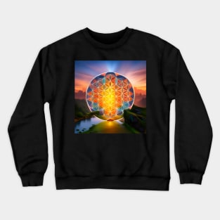 Flower Of Life - Nature Crewneck Sweatshirt